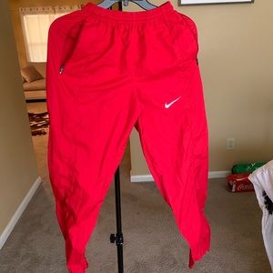 Nike windbreaker bottoms Small